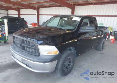 2012 Ram 1500 St из США, поврежденный, VIN 1C6RD6FTXCS128360